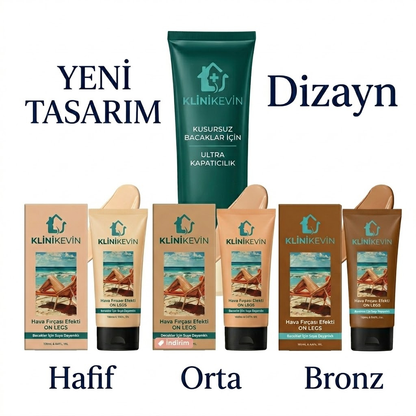 KlinikEvin DermaCover Ultra (Kalıcı Vücut Kapatıcısı & Pürüzsüzleştirici Efekt)