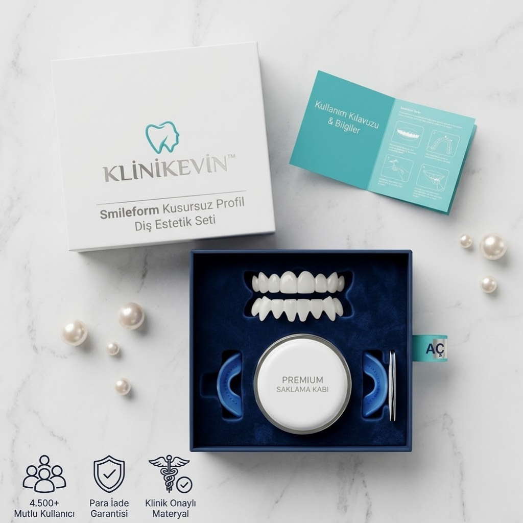KlinikEvin™ SmileForm Profil Diş Estetik Seti ( Alt Üst Set )